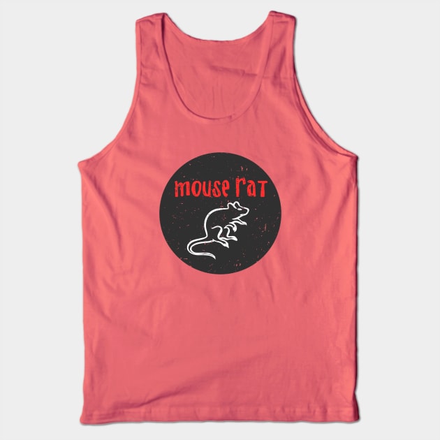 Parks And Recreation Mouse Rat Tank Top by Bigfinz